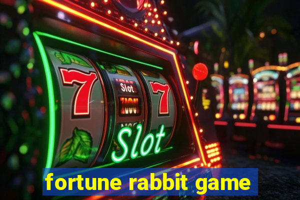 fortune rabbit game